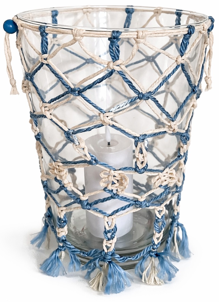 Macramé vaas